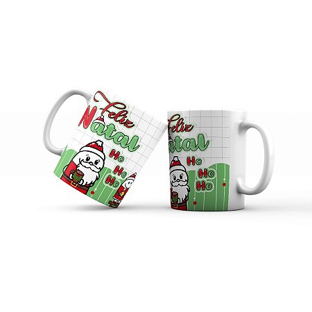 Caneca de cerâmica 325ml - Florks Feliz natal 2