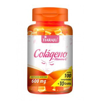 Colageno+Vita C 600MG 100+10CP (110CP) S/GLUTEN - TIARAJU