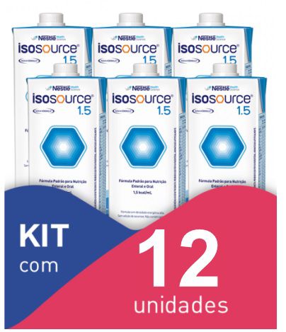 Isosource 1.5 - Kit com 12 unidades