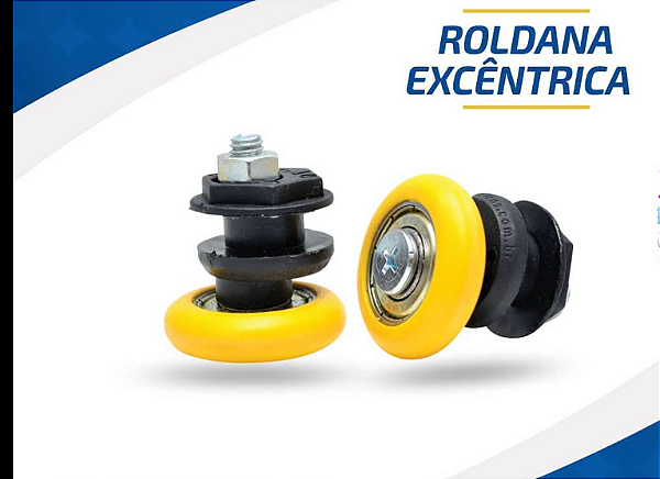 Roldana 1125-R com regulagem - Caixa c/ 200 PÇS