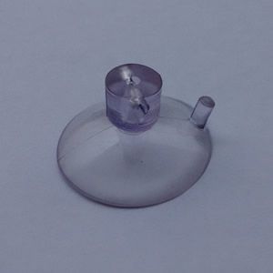 Ventosa pvc 30 mm cab. chata - PCTE com 100 PÇS