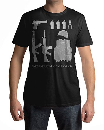 Camiseta CS:GO Counter-Strike Compra Padrão Loja