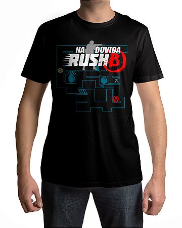 Camiseta CS:GO Counter Strike Rush B