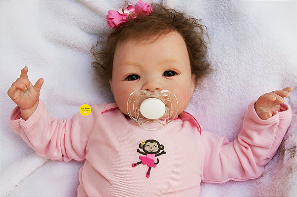 Bebê Reborn Menina Shyann 43 Cm Olhos Abertos Bebê Linda E Realista Em Promoção Por Tempo Limitado