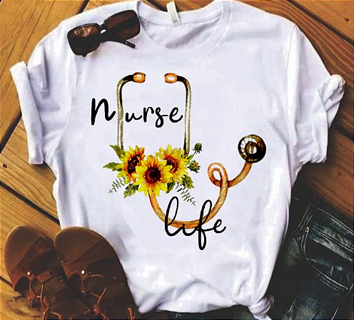camisa da enfermagem