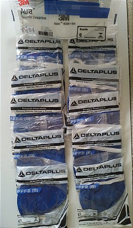 Kit 10 Mascara Respiratoria Pff2 Deltaplus Tipo N95 Sem Valvula 1 Aura 93 3m Preveoeste Epis Descartaveis E Produtos De Limpeza Kit 10 Mascara Respiratoria Pff2 Deltaplus Tipo N95 Sem Valvula 1 Aura 93 3m Preveoeste Epis Descartaveis E Produtos De Limpeza
