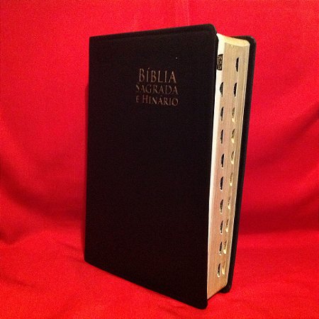 B-18 BIBLIA GRANDE COM HINARIO