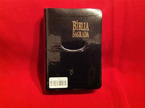 B-6 BÍBLIA MONI,COURO,ÍNDICE,DOUR.