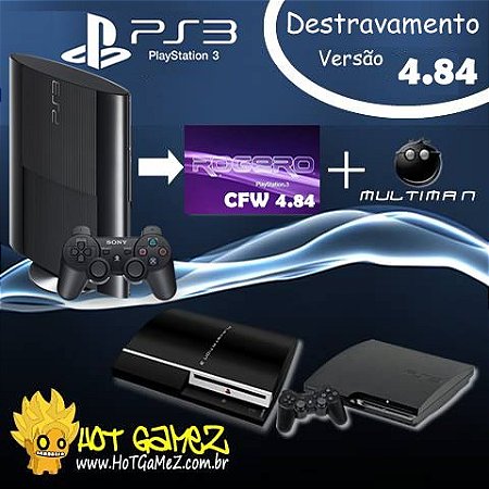 Desbloqueio / Destravamento Playstation 3 - HoT GaMeZ - A Loja que Esquenta  sua Diversão!