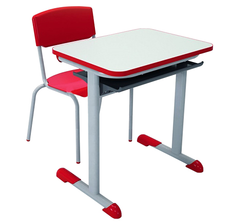 Conjunto Escolar Fnde Tamanho 04 – cor Vermelha