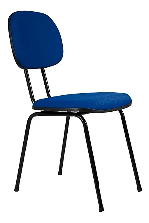 Cadeira Secretária Fixa – Conforto e Estabilidade para Escritório