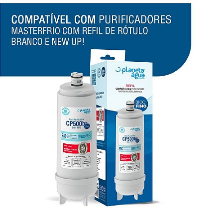 Kit 2 Refil Cp500br P/ Purificador Masterfrio E Newmaq New.up