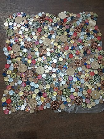 Pastilha Mármore e Vidro - Dali DL02 - 29,5x29,5cm - Glass Mosaic