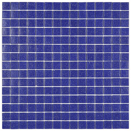 Pastilha de Vidro - Fosca - A37 - Azul Cobalto - Glass Mosaic