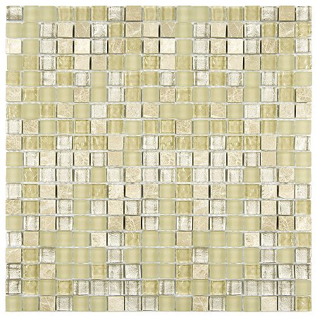 Pastilha Glass Stone GS904 31x31cm Glass Mosaic