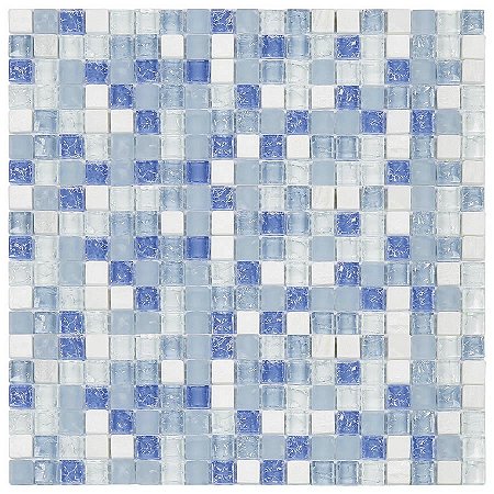 Pastilha Glass Stone - GS300 - 31x31cm - Glass Mosaic