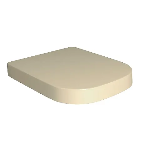AP.336.37 - Assento Deca em Termofixo Slow Close e Easy Clean para Bacias - Piano - Quadra - Creme