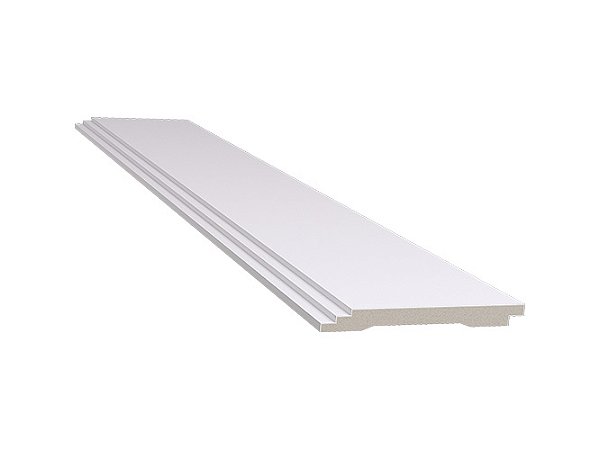 Lambri de poliestireno 656 branco com 2,80m de comprimento Santa Luzia - 230246