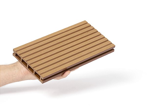 Ecodeck teca com 140mm de largura Santa Luzia - Cód.: 230266 - ECODECK TECA