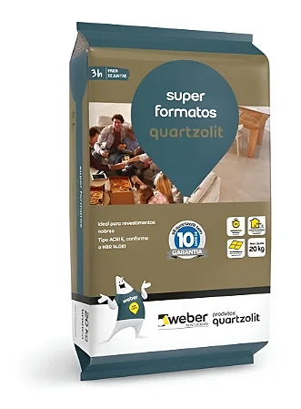 Super Formatos Quartzolit - 20 KG.