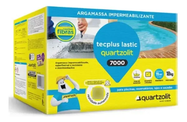 Impermeabilizante Tecplus Lastic 7000 - 18 Kg - Quartzolit
