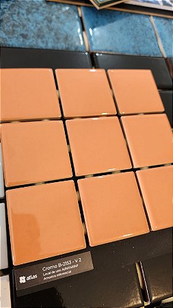 Pastilha de Porcelana 5x5 - CROMO - B 2153 - Atlas