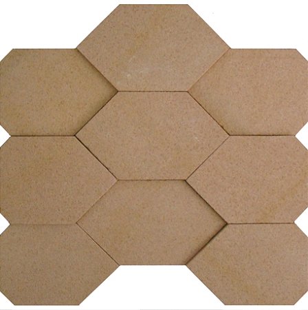 Mosaico Arenito Marrom Capadócia - 1010 TD - 25x30 cm