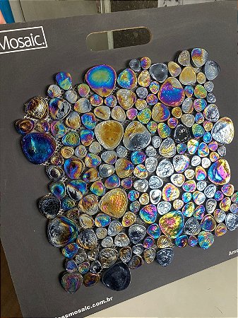 Pastilha de Pastilha de Vidro - Dali DL06 - 30,3x30,3cm - Glass Mosaic