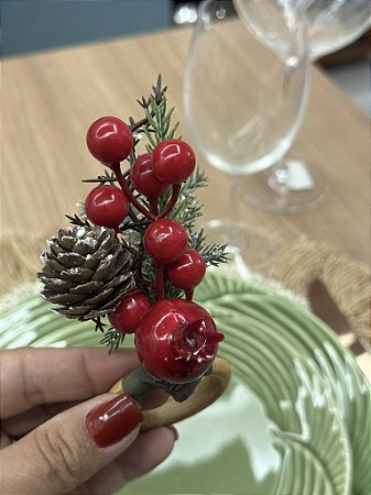 Porta Guardanapo Natalino Classico