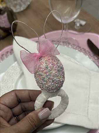 Porta Guardanapo Pascoa Ovo Coelho