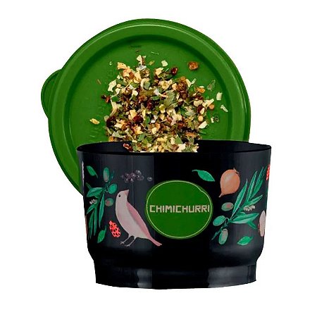 Tupperware Potinho Chimichurri Floral 140ml