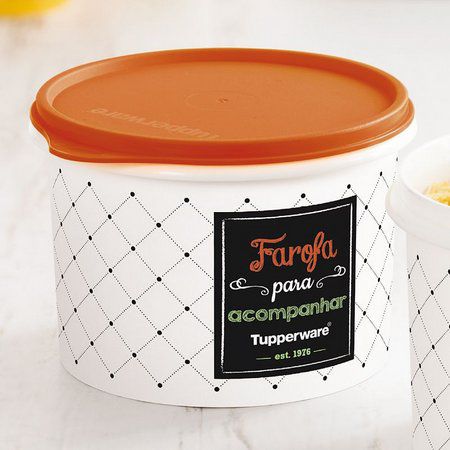 Tupperware Caixa Farofa Bistrô 500g