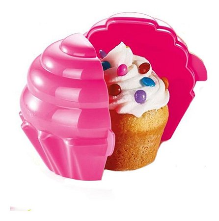 Tupperware Cupcake Rosa