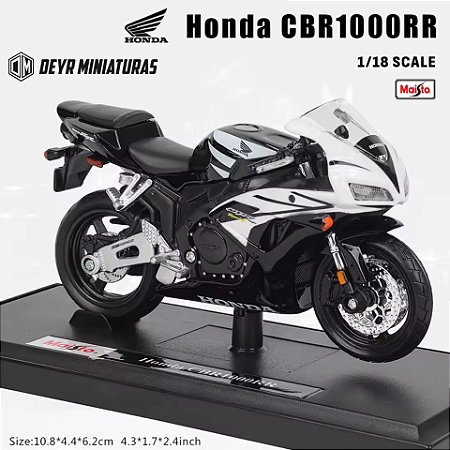Miniatura Honda CBR 1000RR 2006 Maisto Edição Especial 1:18