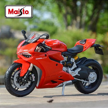 Miniatura Ducati 1199 Panigale 2012 Maisto 1:12 - 18 cm