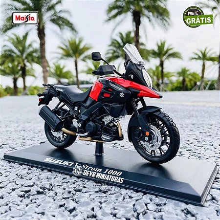 Miniatura Suzuki V-Strom 1000 2019 Maisto 1:12 + Display