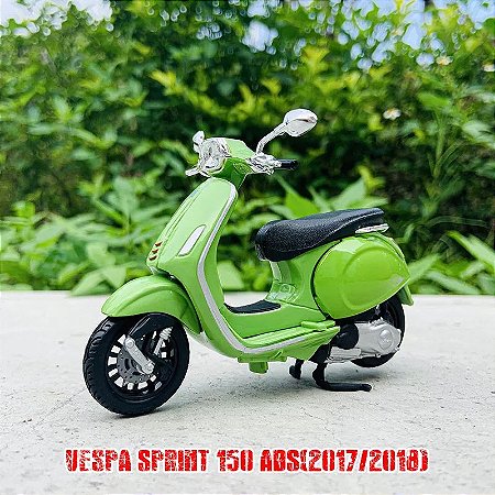 Miniatura Vespa Sprint 150 ABS 2017/2018 Maisto 1:18