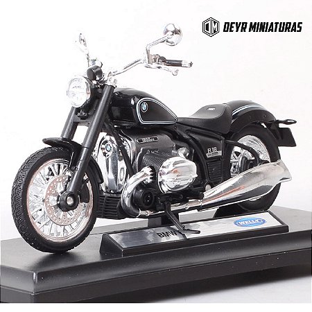 Miniatura BMW R18 2021 Welly 1:18 C/Base