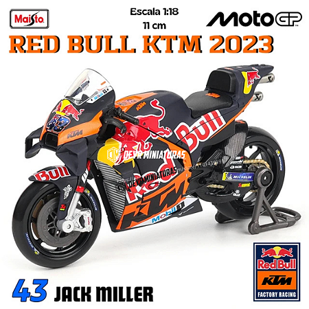 Miniatura KTM RC16 TEAM MOTOGP 2023 JACK MILLER 43 Maisto 1:18