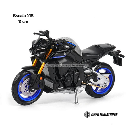 Miniatura YAMAHA MT-10 SP 2023 Maisto Edição Especial 1:18