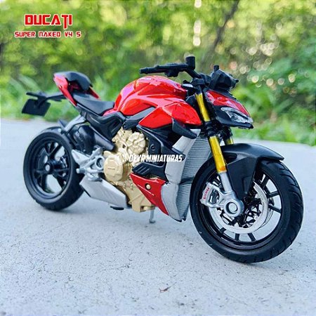 Miniatura Ducati Streetfighter V4 S 2020 Maisto 1:18