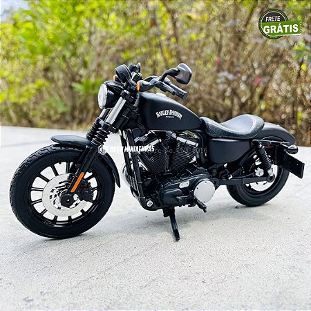 Miniatura Harley Davidson Iron 883 2014 Maisto 1:12