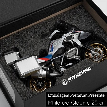 Miniatura Gigante Bmw R Gs Escala Miniaturas De Motos Deyr Miniaturas