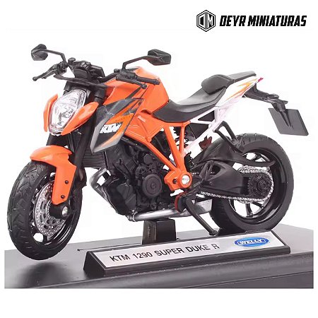 Miniatura KTM 1290 Super Duke R 2014 Welly 1:18