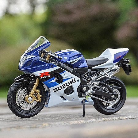 Miniatura Suzuki GSX-R 750 2004 Welly 1:18