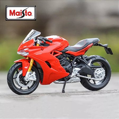 Ducati Super Sport S, escala 1/18 Motos en miniatura, motos en