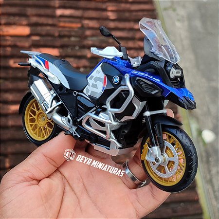 Miniatura BMW R 1250 GS 2021 Azul MSZ/CCA 1:12