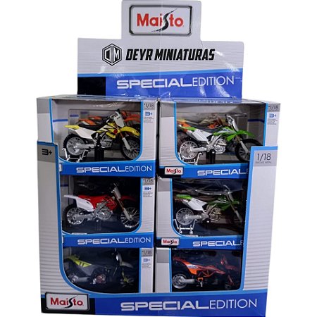 Kit C/9 Miniaturas Motos Maisto 1:18 - Kit #2