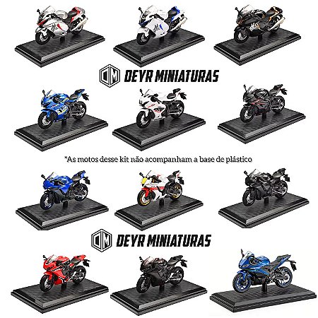Kit Coleção Esportivas (12 Miniaturas) Huayi 1:18