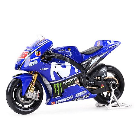 Miniatura Yamaha Motogp 2018 Piloto Maverick Vinales Maisto 1:18